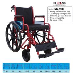  Xe lăn Lucass X39BJ / X37BJ 