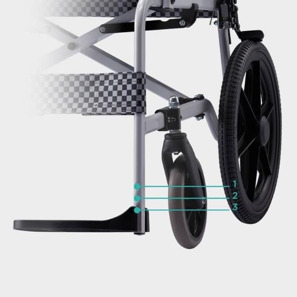 Xe lăn tay Karma Soma 105 siêu nhẹ hợp kim nhôm 11.5kg