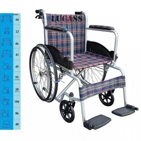 Xe lăn tay Lucass X75J