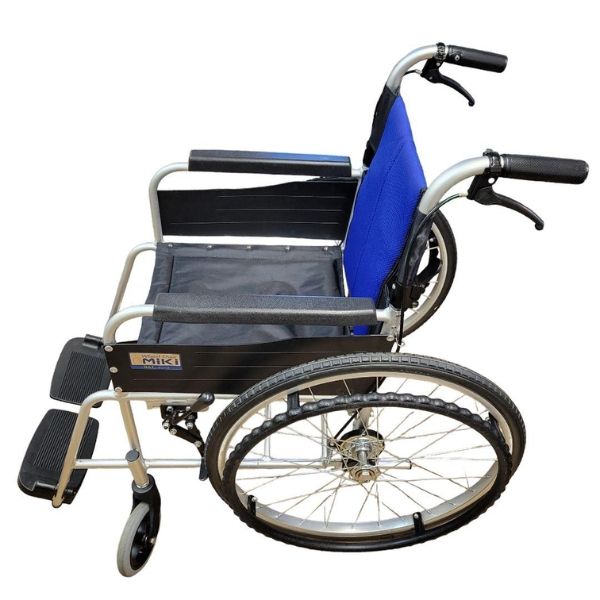 Xe lăn tay Miki BAL-1 (Nhật Bản) hợp kim nhôm siêu nhẹ chỉ 12kg