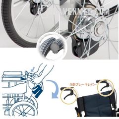  Xe lăn tay Miki USG-1 Nhật Bản 