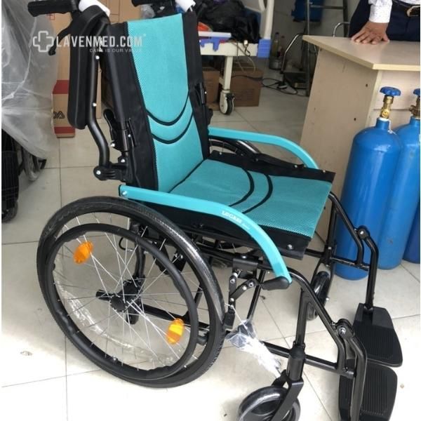 Xe lăn tay nhôm Lucass X63L siêu nhẹ chỉ 11.5kg