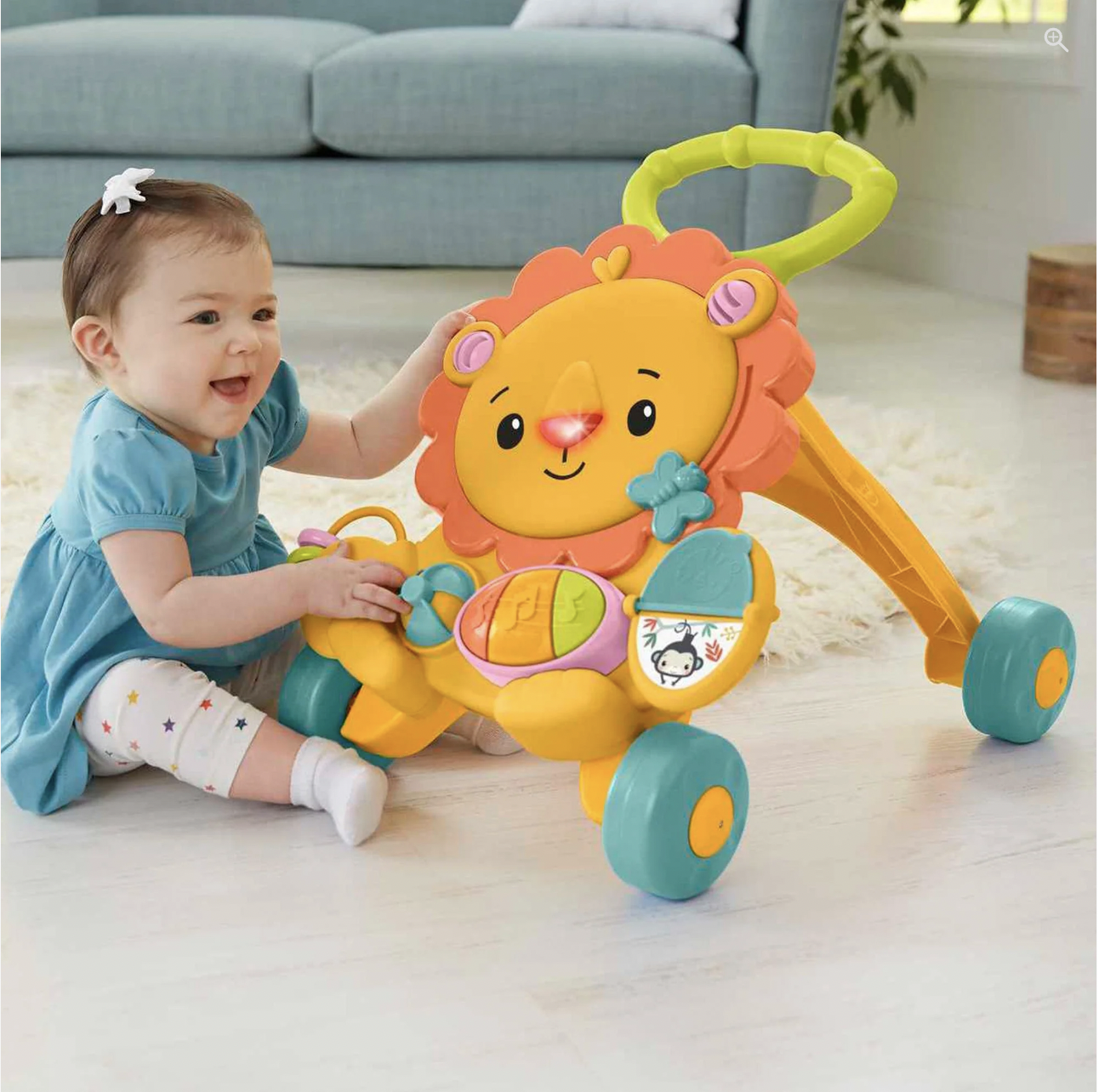 Andadera Caminadora Musical Bebé Diseño Fisher-Price - ANDADERA CAMINADORA MUSICAL BEBE DISEÑO