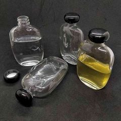 Chai thủy tinh dáng bầu dẹt 350ml