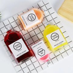 Chai dẹt thuỷ tinh vai vát nắp nhôm các cỡ