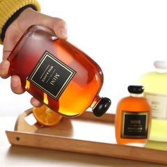 Chai thủy tinh dáng bầu dẹt 350ml