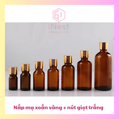 Lọ thủy tinh nâu 5ml