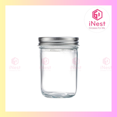 Hũ nắp nhôm thủy tinh 500ml