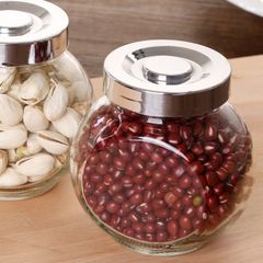 Lọ thủy tinh hai đáy nắp bạc 50ml