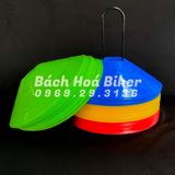  Cone Tập Luyện Thể Thao,Tập Xe, Nấm Tập Luyện Đá Bóng 