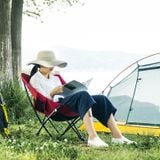  Ghế xếp cắm trại có tựa lưng Naturehike Portable Folding Moon Chair YL04 - NH18X004 