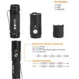  Đèn Pin Cắm Trại Du Lịch ACEBEAM EC35 GEN II LED SAMSUNG LH351D Độ Sáng 1100 Lumen Chiếu Xa 180M Cổng Sạc Usb Type C 