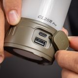  Đèn pin cắm trại FENIX CL26R Pro độ sáng 650 lumen pin 21700 sạc USB-C chiếu tỏa 360 độ 