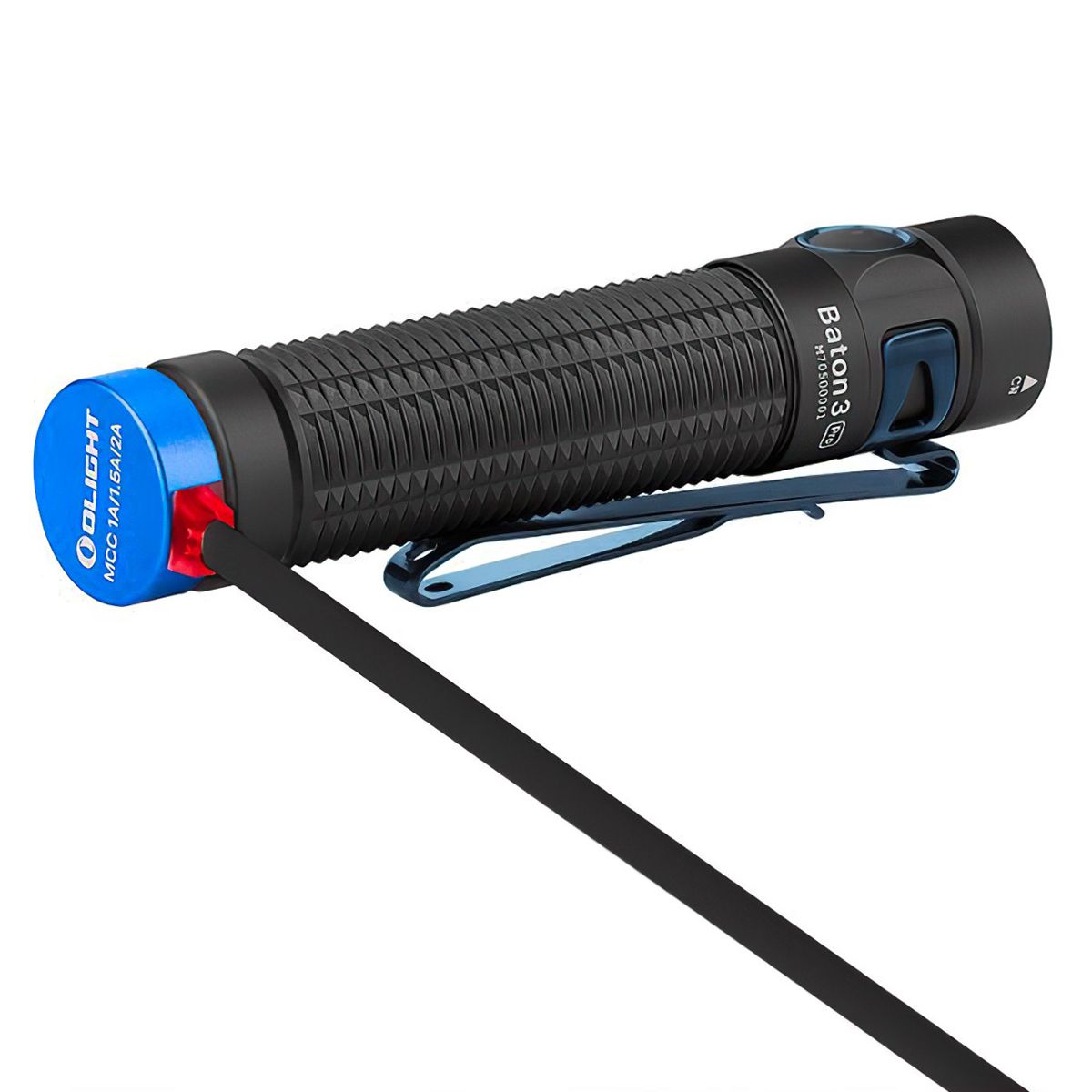  Đèn Pin Cắm Trại OLIGHT BATON 3 PRO độ sáng 1500 lumen chiếu xa 175m pin sạc 18650 (kèm theo) sạc nam châm đuôi 