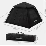  Lều Cắm Trại Du Lịch Tự Bung 3-4 Người Blackdog Two Doors And Two Windows Tent 