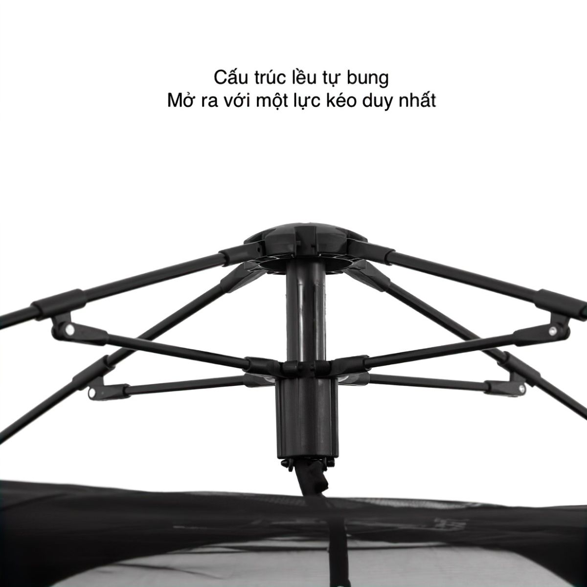  Lều Cắm Trại Du Lịch Tự Bung 3-4 Người Blackdog Two Doors And Two Windows Tent 