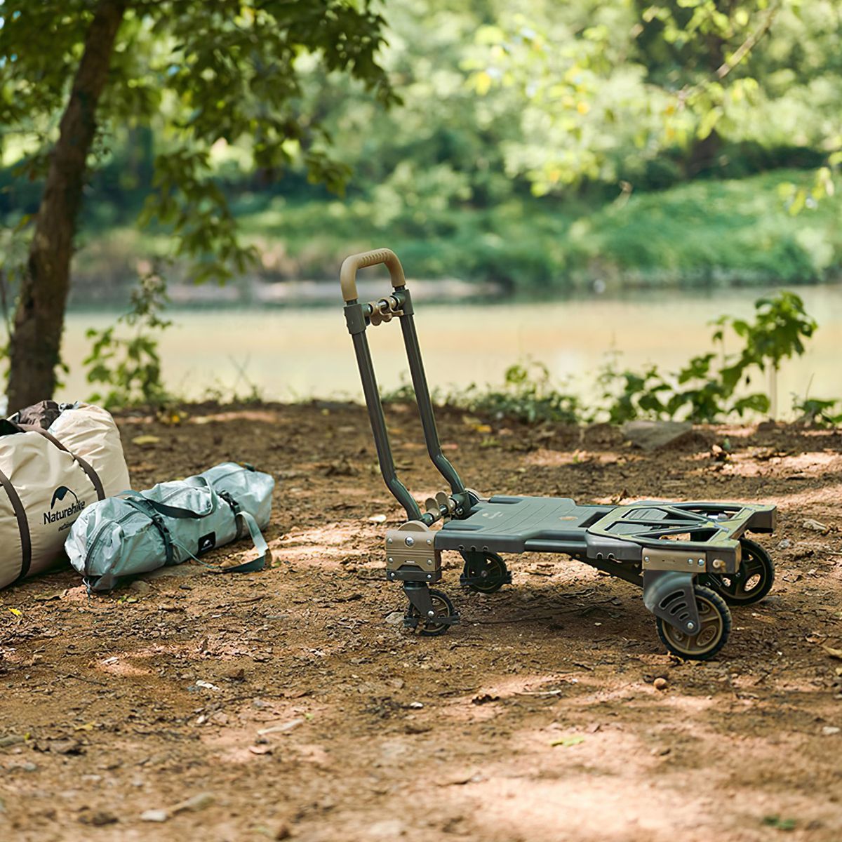  Xe Kéo Xếp Gọn Cắm Trại Du Lịch Đa Chức Năng TC08 Naturehike Multifunctional 