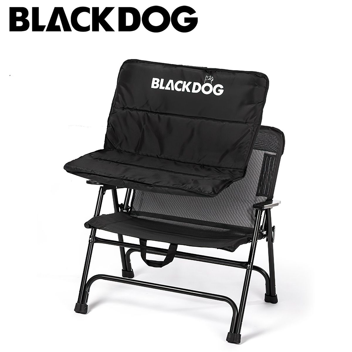  Ghế Gấp Cắm Trại Du Lịch Big Size Blackdog Wide Seat Folding Chair 
