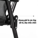  Ghế Gấp Cắm Trại Du Lịch Big Size Blackdog Wide Seat Folding Chair 