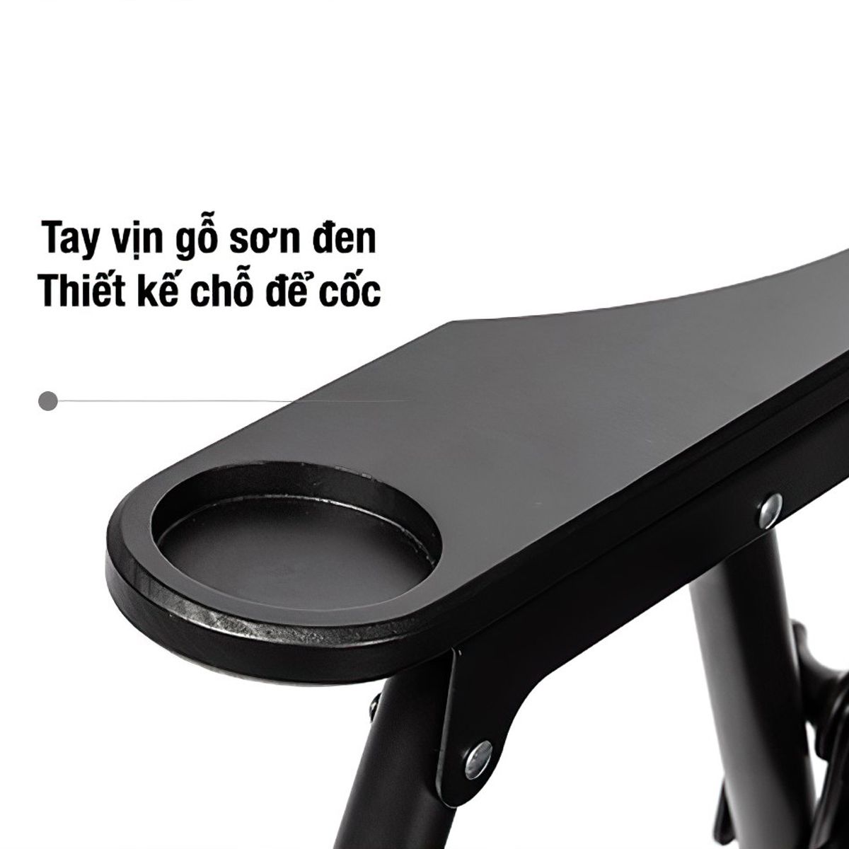  Ghế Gấp Cắm Trại Du Lịch Big Size Blackdog Wide Seat Folding Chair 