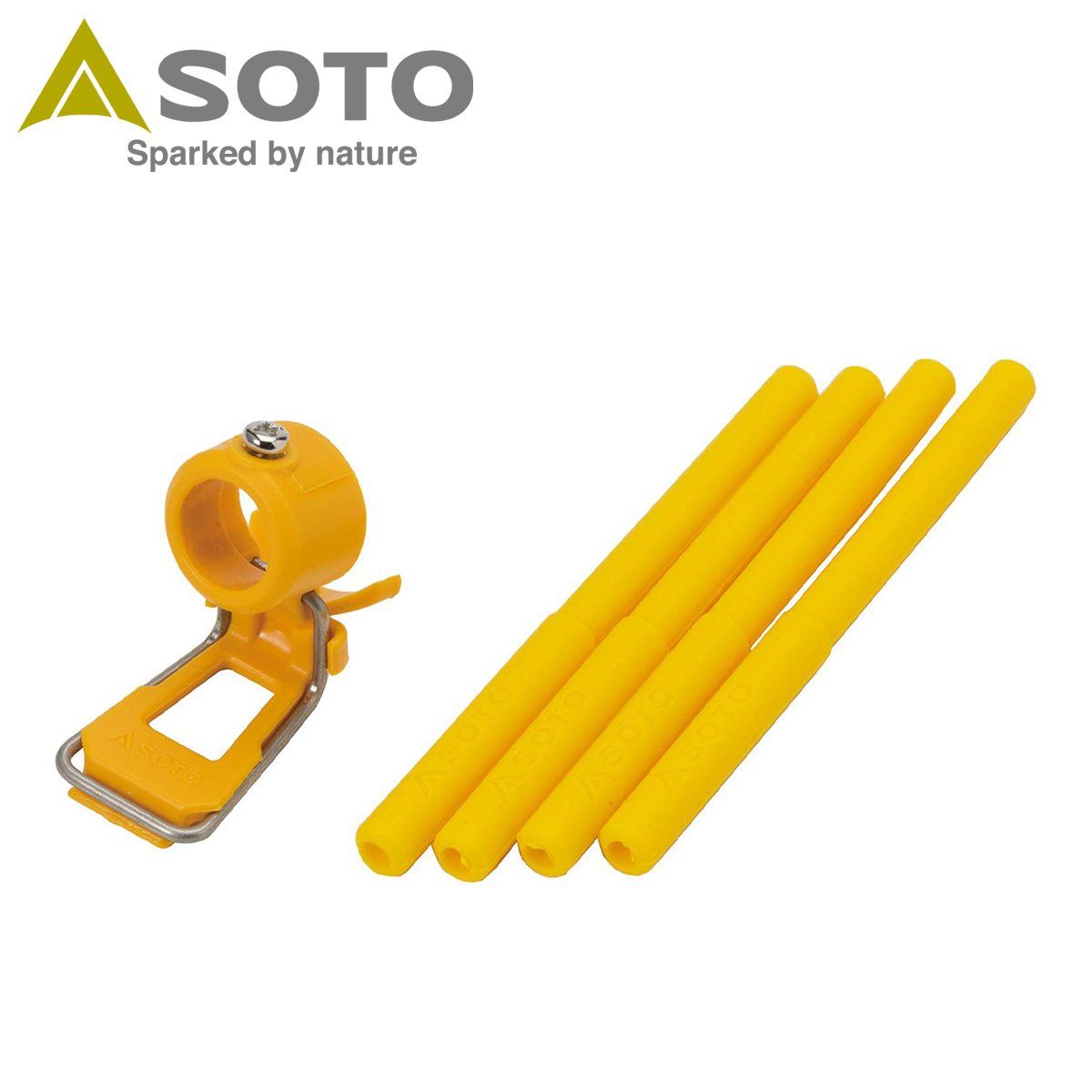  Phụ Kiện Cắm Trại Chân Cao Su Chống Trượt Giúp Việc Sử Dụng Bếp Gas Soto St-310 ( Bếp Nhện ) 