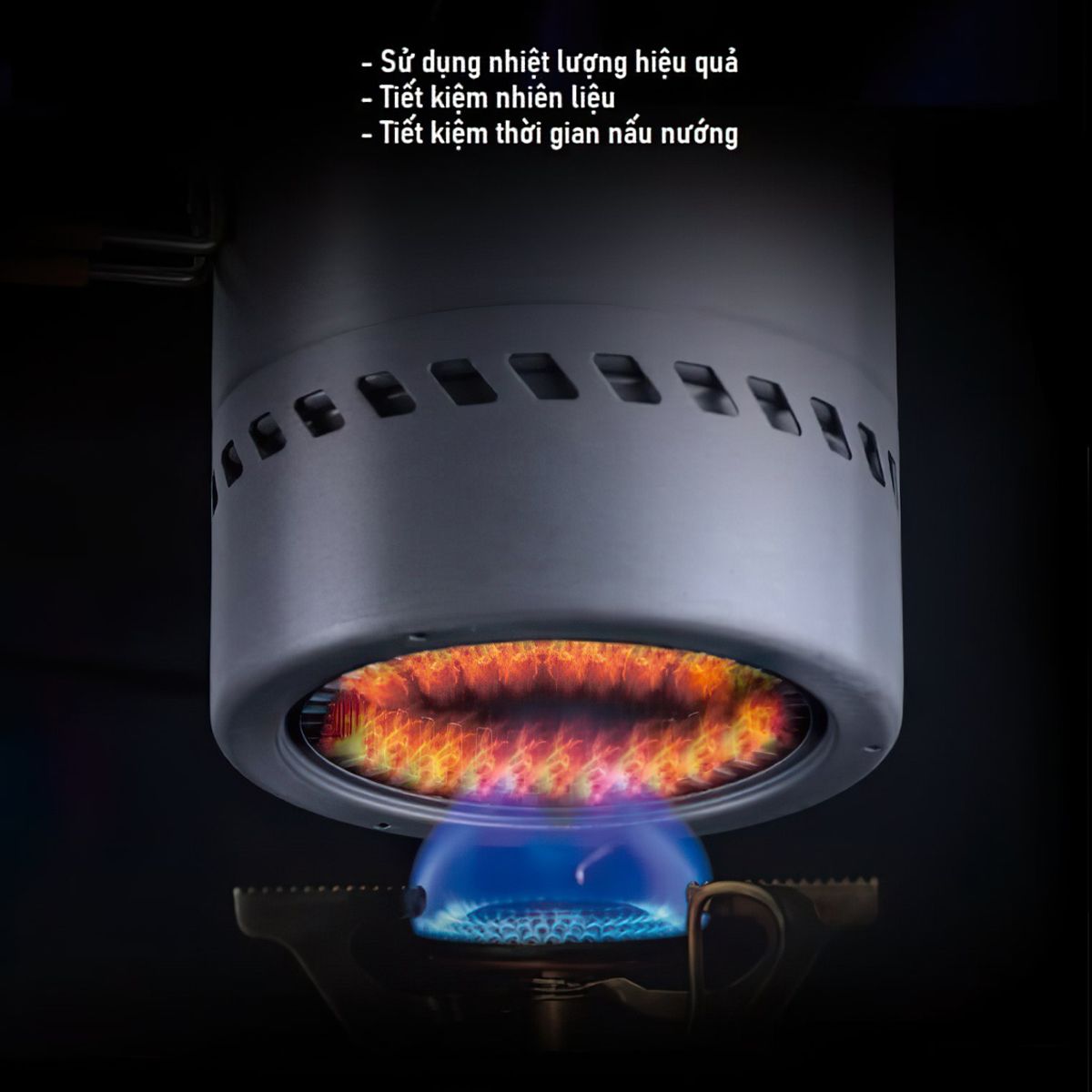  Nồi Nấu Cắm Trại Tiết Kiệm Nhiên Liệu Naturehike Camping Energy Saving Pot 