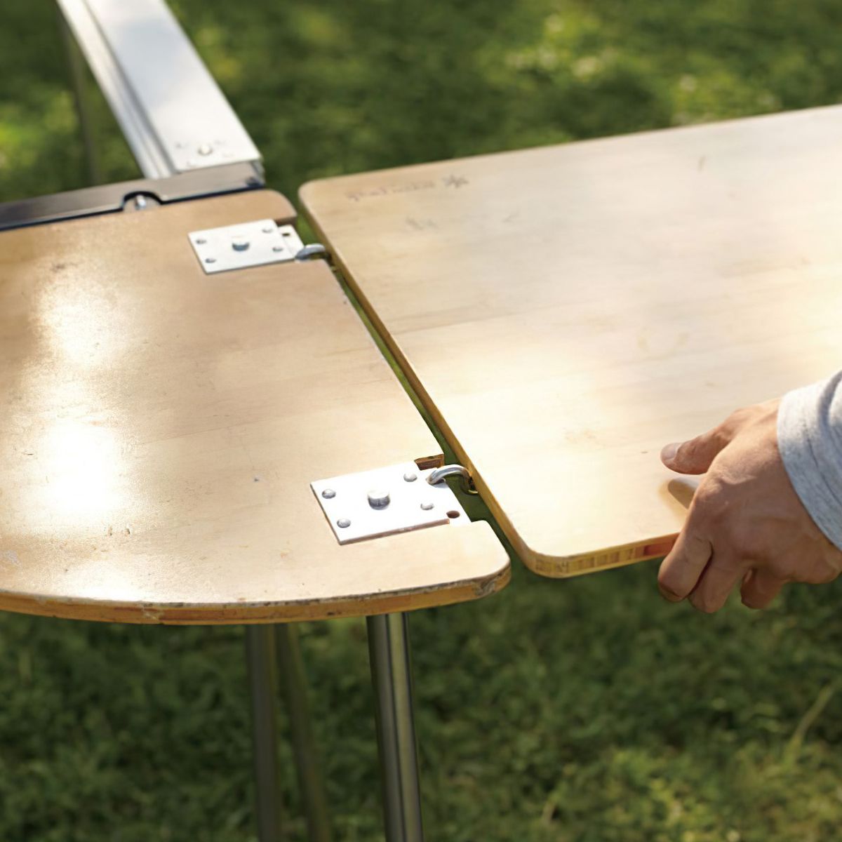  Mặt Bàn Lắp Ghép Cắm Trại Snowpeak Multi-Function Table Bamboo Ck-116Tr 