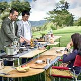  Mặt Bàn Lắp Ghép Cắm Trại Snowpeak Multi-Function Table Bamboo Ck-116Tr 