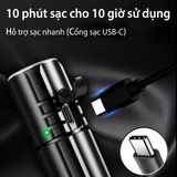  Đèn pin Cắm Trại Du Lịch KLARUS EC20 sáng 1100 lumen chiếu xa 200m pin 21700 4000mAh sạc USB C kiêm power bank 