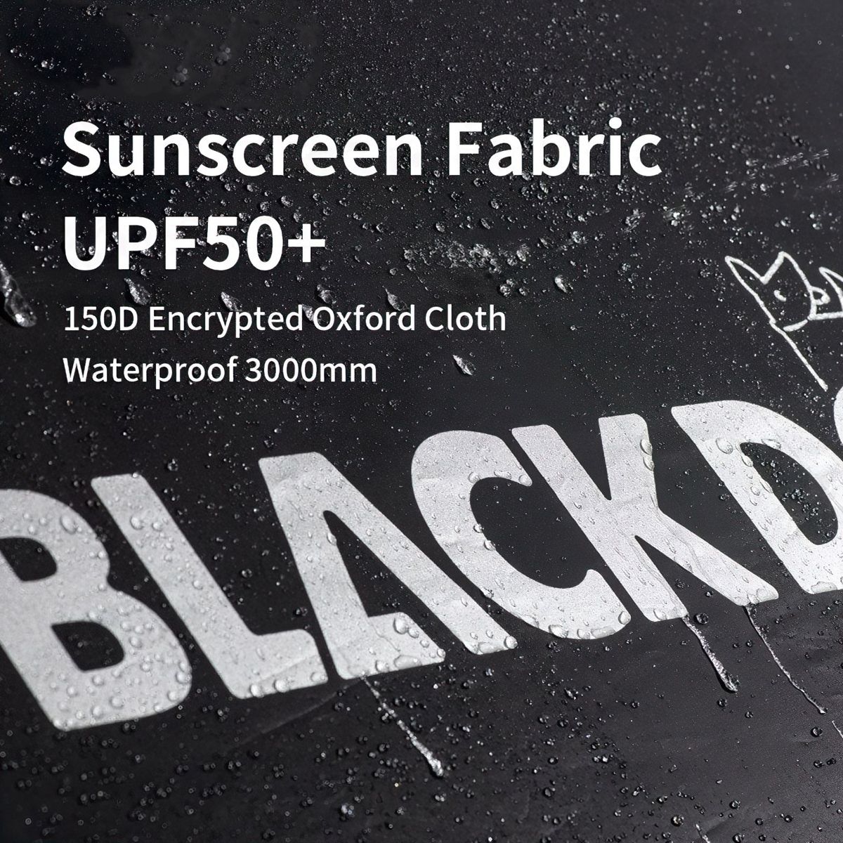  Tăng Cắm Trại Du Lịch Phủ Bạc Lục Giác Blackdog Hexagon Tarp Silver Coated 