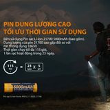  Đèn pin FENIX PD36R độ sáng 1600lm 