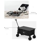  Bàn Nhôm Cắm Trại Gấp Gọn Tùy Chỉnh Độ Cao Blackdog Aluminum Alloy Folding Table 