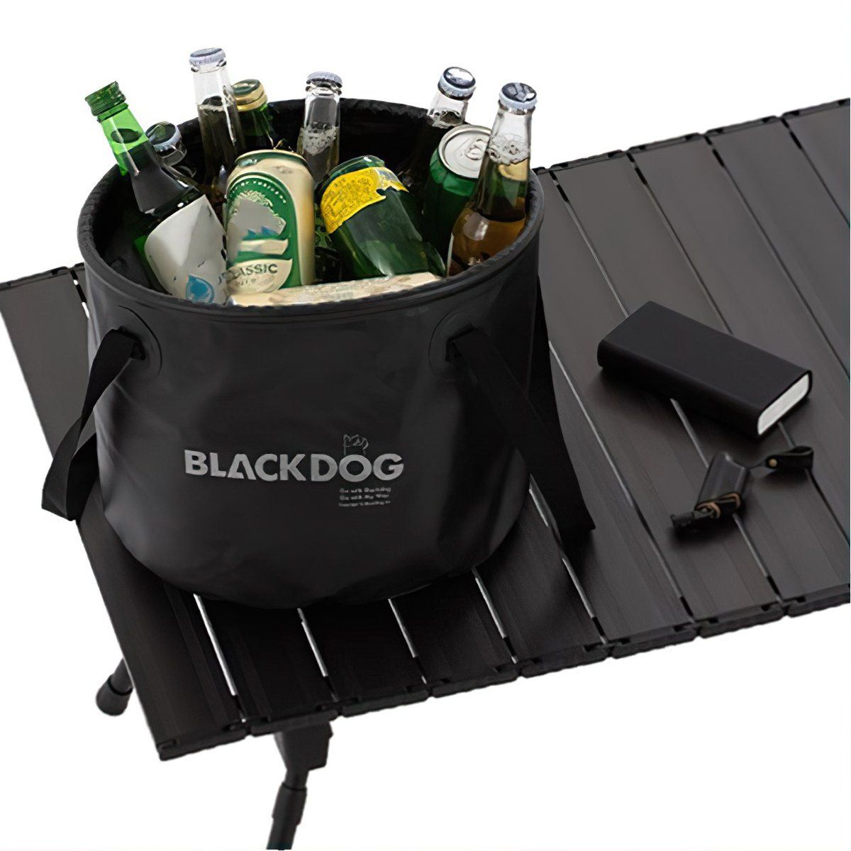  Xô Đựng Nước Xếp Gọn Cắm Trại Du Lịch Blackdog Round Folding Bucket 