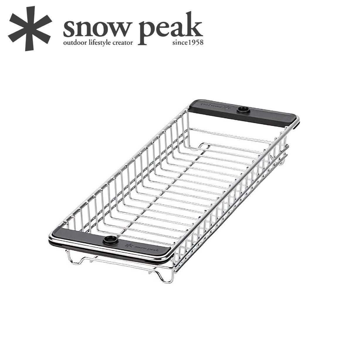  Khay Lưới Đựng Đồ Cắm Trại Du Lịch Kết Hợp Với Các Sản Phẩm Của Snowpeak Mesh Tray Half Unit Shallow Type 