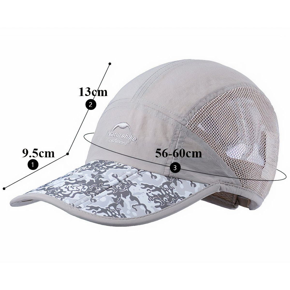  Mũ Lưỡi Trai Cắm Trại – Du Lịch Chống Nắng Đa Năng, Thoáng Mát, Gấp Gọn NatureHike 
