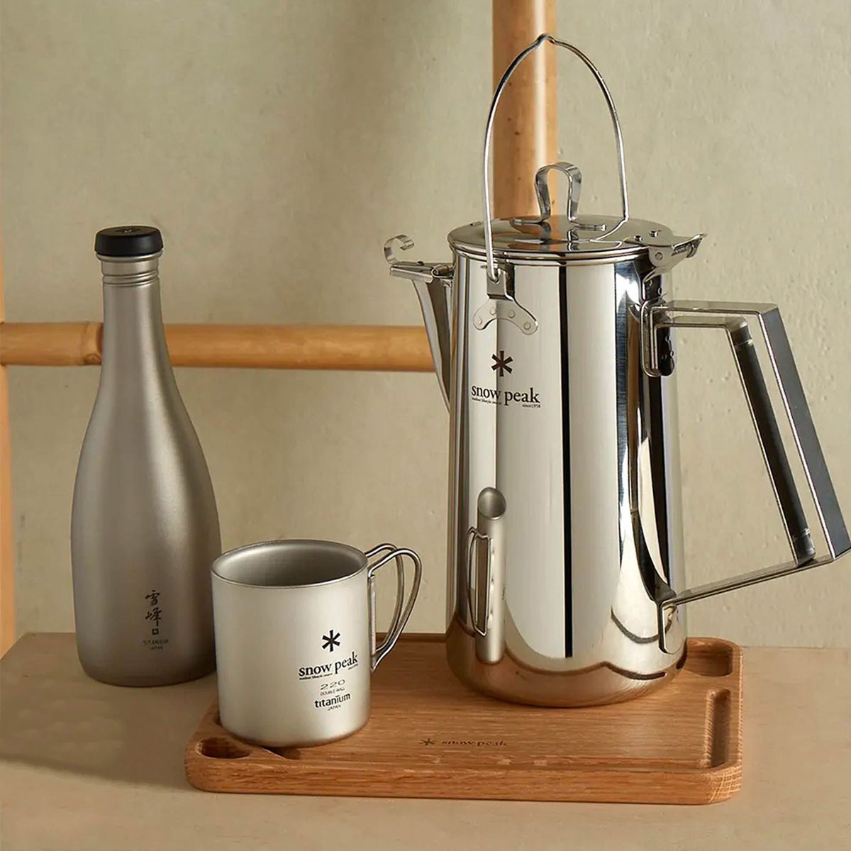  Ấm Đun Nước Cắm Trại Snowpeak Classic Kettle 1.8L 