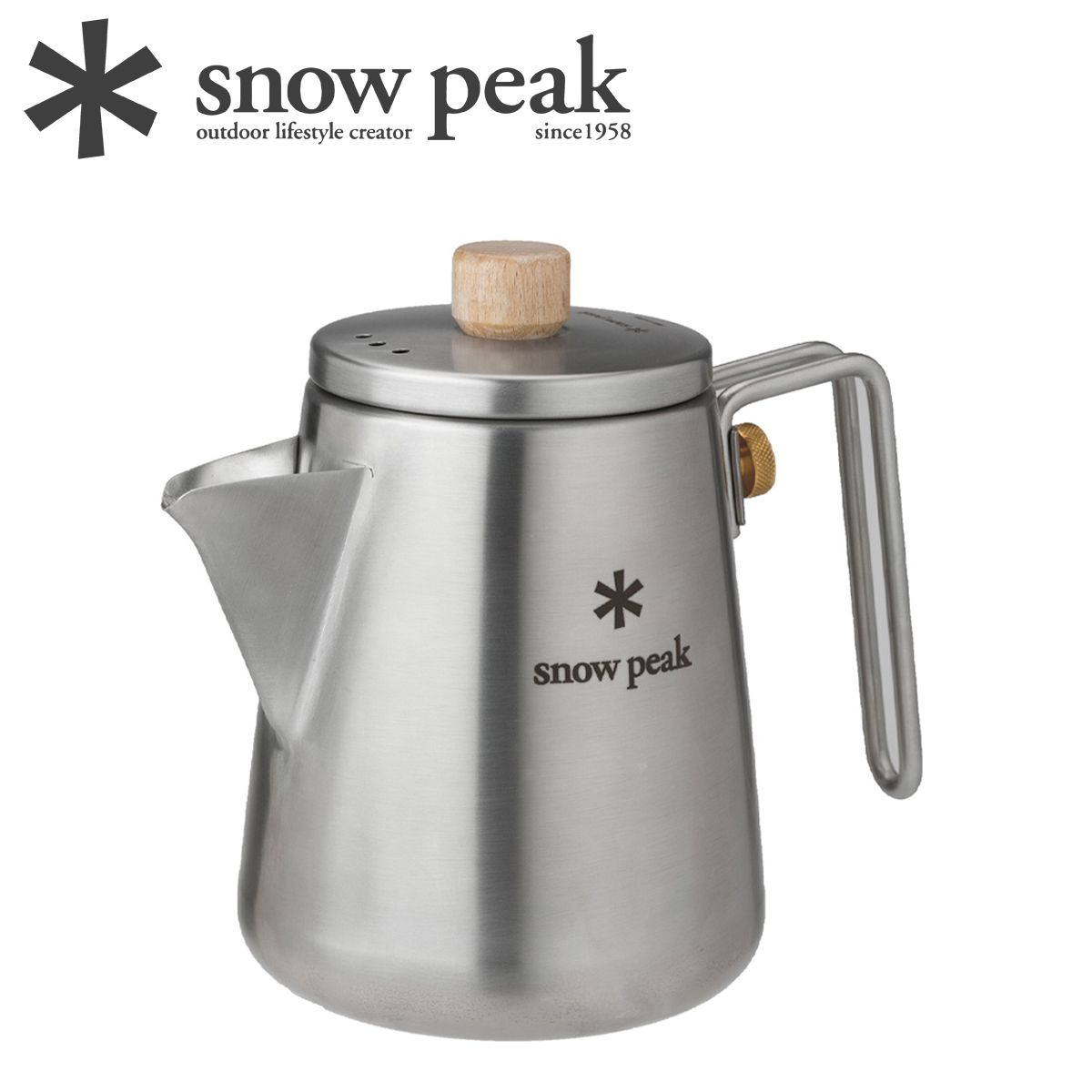  Ấm Nước Cắm Trại Snowpeak Field Barista Kettle 