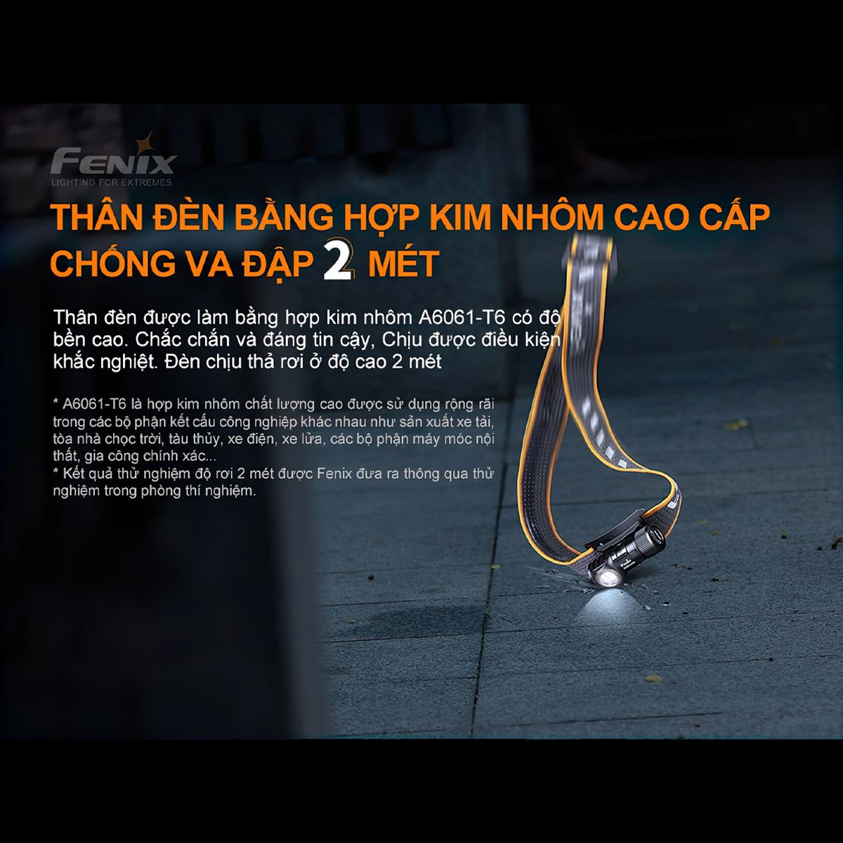  Đèn Pin Đội Đầu Cắm Trại Du Lịch Fenix Hm50R V2.0 Độ Sáng 700 Lumen Chiếu Xa 115M 