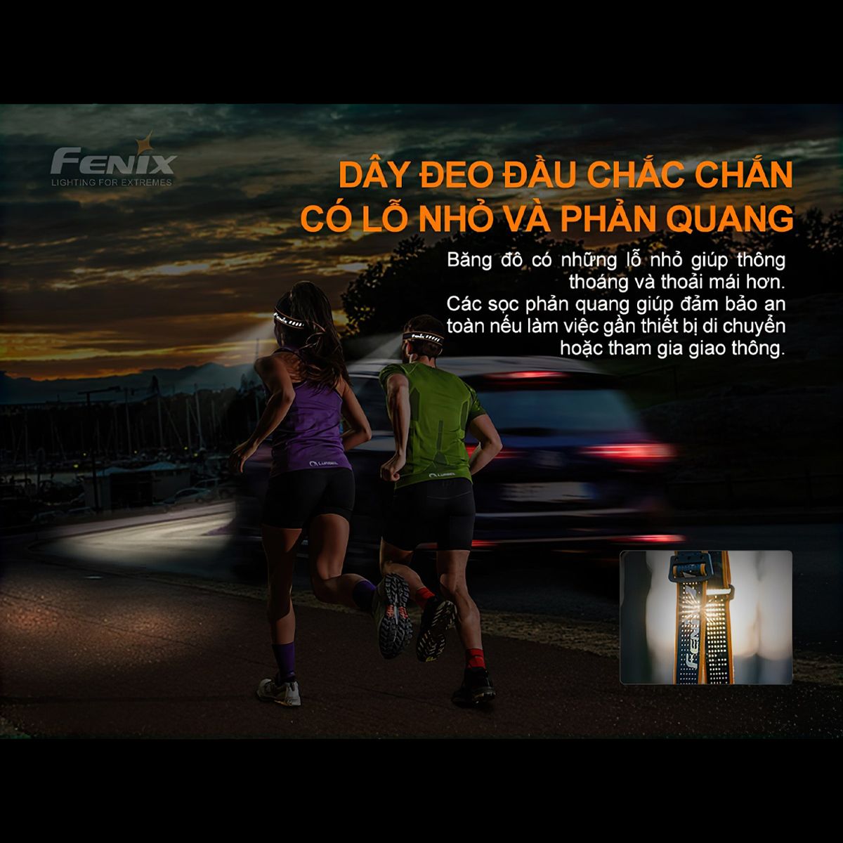  Đèn Pin Đội Đầu Cắm Trại Du Lịch Fenix Hm50R V2.0 Độ Sáng 700 Lumen Chiếu Xa 115M 