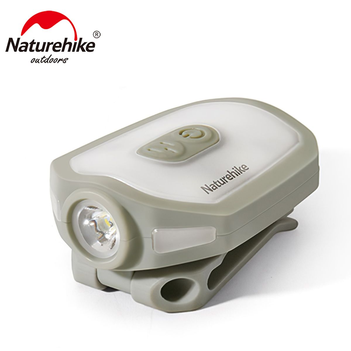  Đèn Pin Kẹp Mũ Câu Cá Dã Ngoại Naturehike Outdoor Clip Hat Lamp 