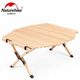  Bàn Cắm Trại Gỗ Kim Cương Cuộn Trứng NatureHike 