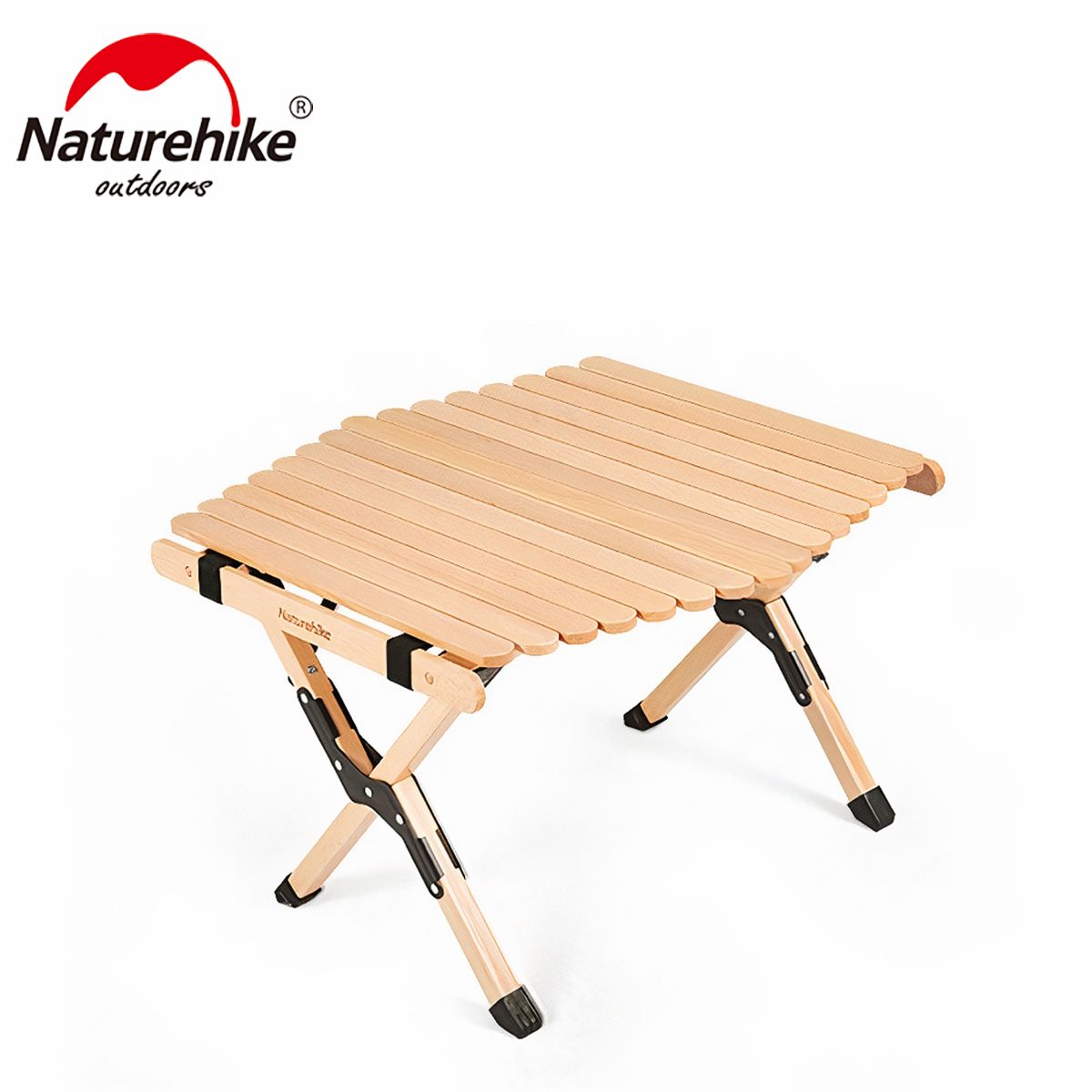  Bàn Cắm Trại Gỗ Kim Cương Cuộn Trứng NatureHike 