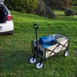  -Xe Đẩy Gấp Gọn Cắm Trại Du Lịch, Dã Ngoại – Bánh Nhỏ Naturehike Folding Trolley 