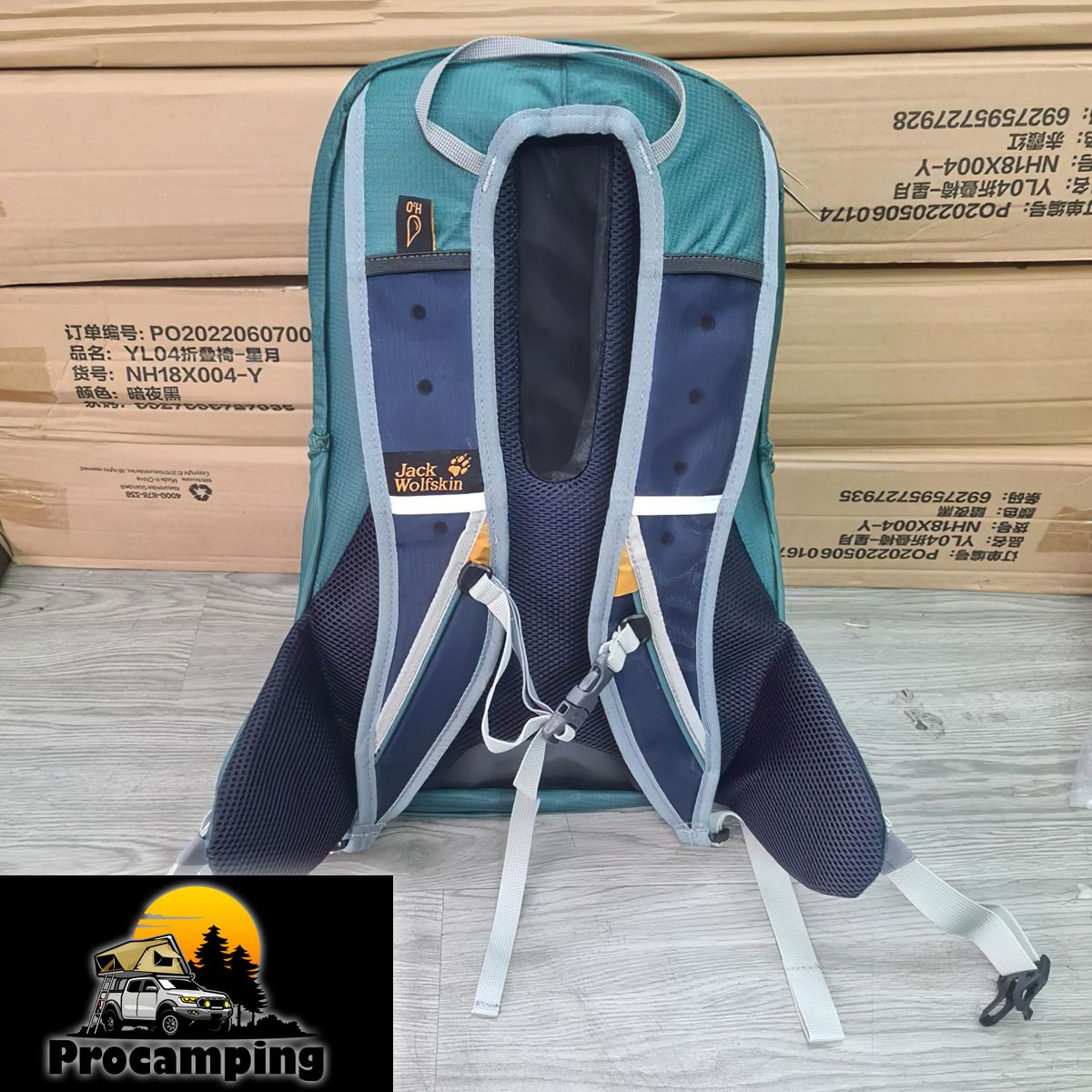  Balo Cắm Trại Leo Núi Jackwolfskin Hamrock 12L 