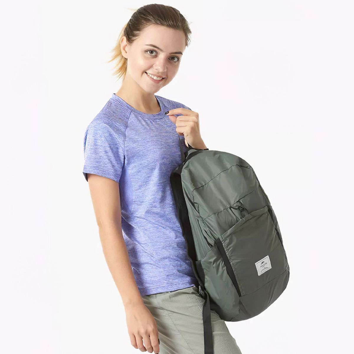  Balo Cắm Trại Xếp Gọn Siêu Nhẹ 22L Naturehike 