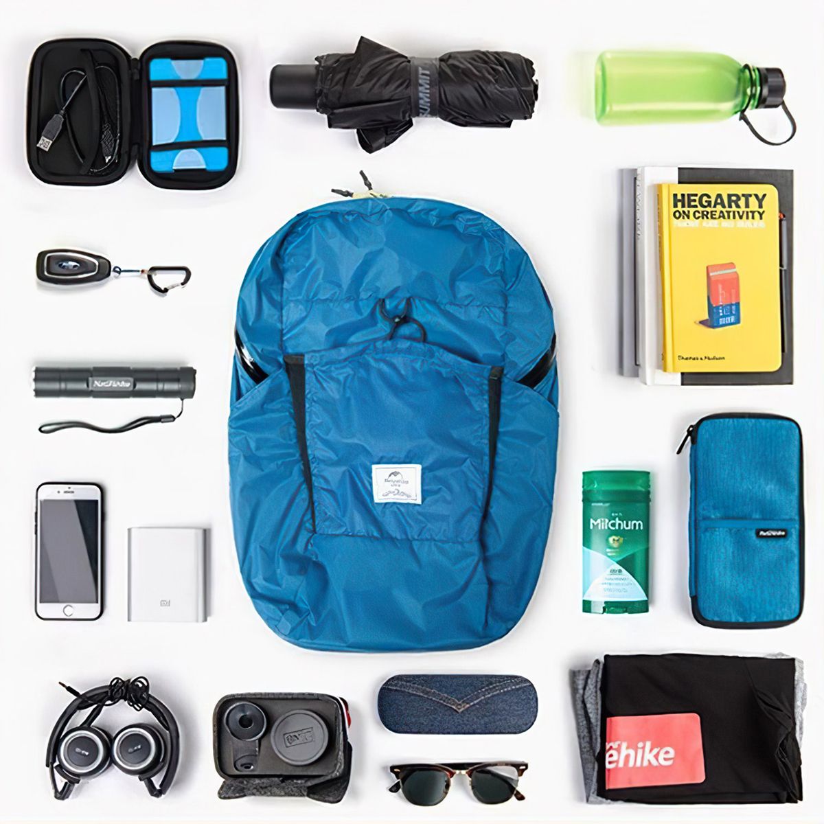  Balo Cắm Trại Xếp Gọn Siêu Nhẹ 22L Naturehike 