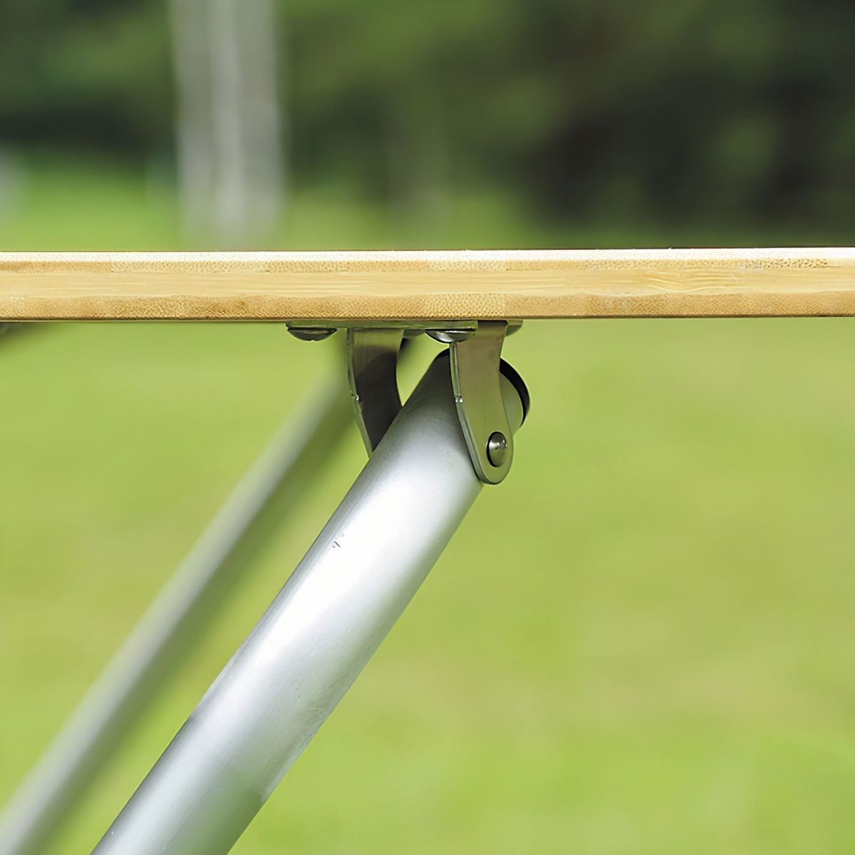  Bàn Cắm Trại Du Lịch Snowpeak One Action Table Bamboo 