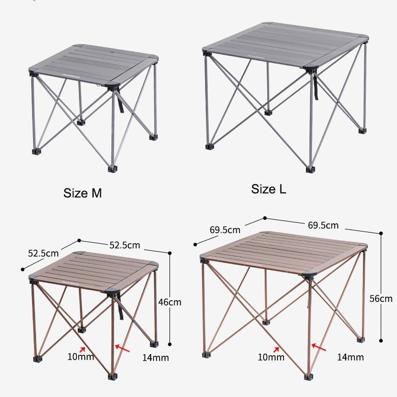  Bàn cắm trại Naturehike Portable Aluminium 