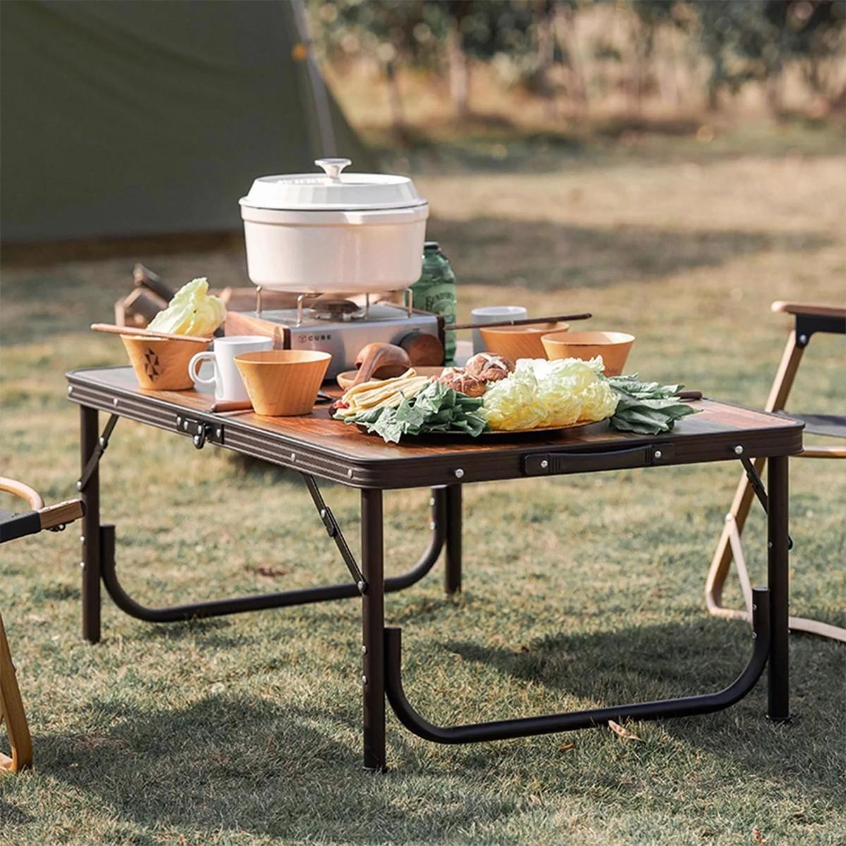  Bàn Gỗ Ép Vintage Có Thể Điều Chỉnh Được Độ Cao NatureHike 