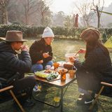  Bàn Gỗ Ép Vintage Có Thể Điều Chỉnh Được Độ Cao NatureHike 